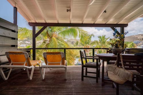 bungalow avec vue sur les palmiers - les balcons à Saint Martin 