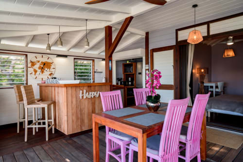 bar privé du gite - séjour aux Antilles 