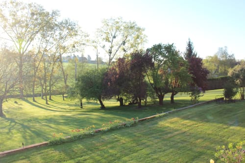 location avec jardin - Manoir des Bertinières - Chinon