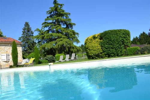 Domaine le Mathi et sa grande piscine