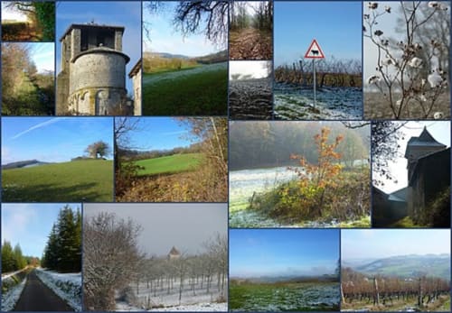 De superbes paysages au détour de chemins proches