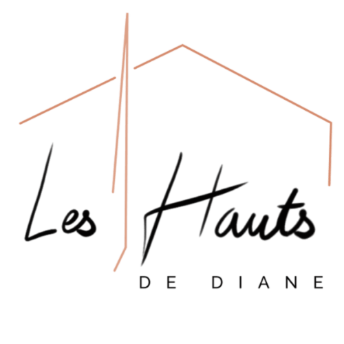 Logo, Les hauts de Diane, image de marque, maison, ciprés provence
