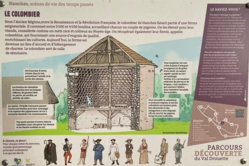 histoire du colombier de hanches - chambre d’hôtes 