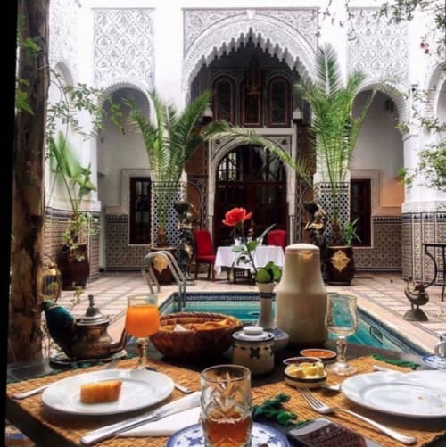 Gourmet-Frühstück - Riad Marrakech
