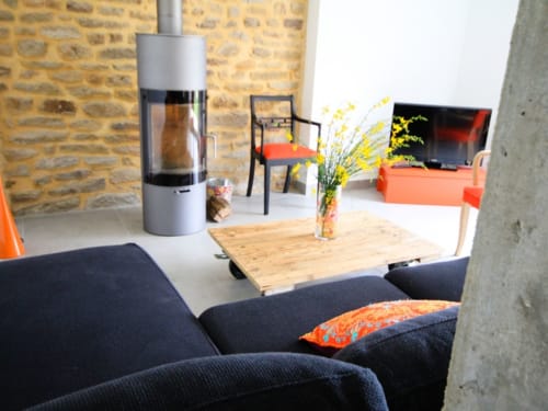 salon - décoration intérieur - Gîtes La Ferm'h - Bretagne