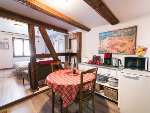 Mieten Sie ein Studio im Elsass- Gites im Herzen von Ribeauvillé