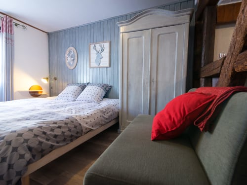 Doppelbett - Gîtes im Herzen von Ribeauvillé