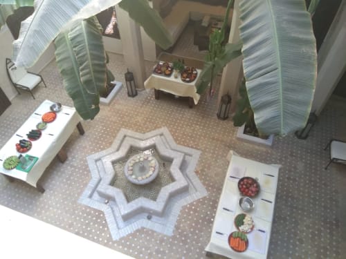 cour intérieure du riad le clos des arts - marrakech 