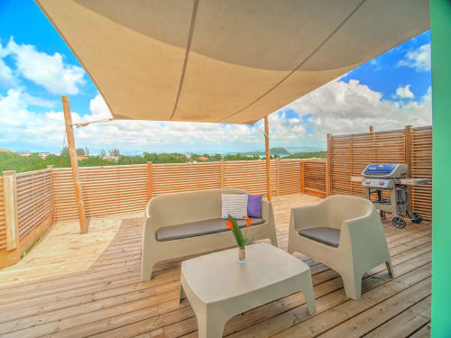 terrasse couverte location Martinique