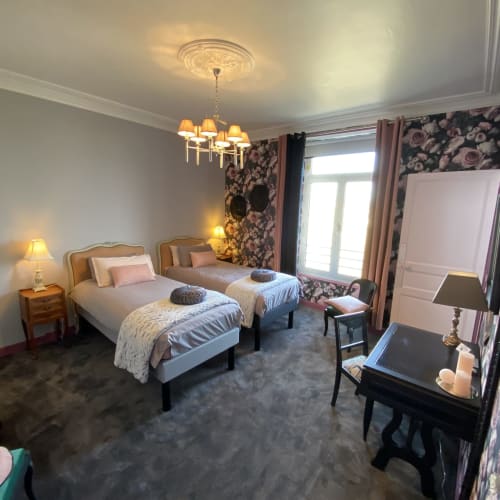 Chambre spacieuse twin king size