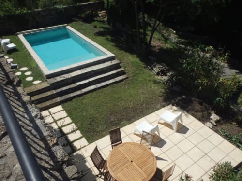gîte with pool - rental in Nîmes
