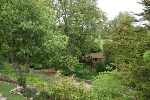 guest house with green garden - Prieuré d'Orniols