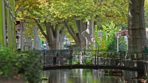 Goudargues et son canal