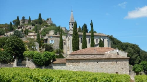 paysages du Gard - Le Prieuré d'Orniols
