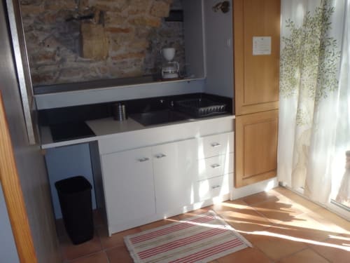 cozinha equipada - jardim de aluguer para férias