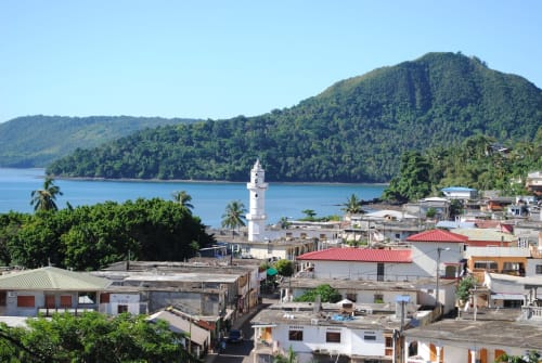 Vue sur Mayotte