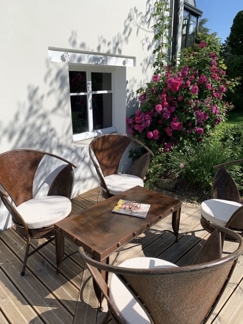 terrace lounge - vacation rental in chateau Thierry-maison d'hotes joussaume latour-portes de la champagne