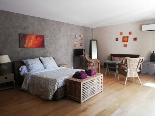 location d'une Suite avec piscine  en maison d’hôtes proche de Saint Remy de Provence - Arles -Avignon - Isle sur la Sorgues -La Goutadou à Cabannes