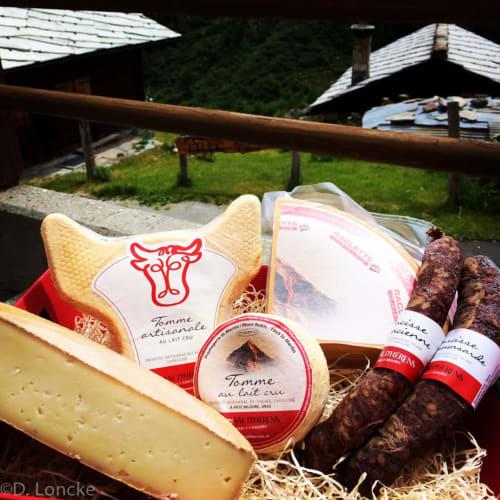 Produit du terroir , Tomme ,  Raclette, Les Haudères, Evolène, Fondue, Gastronomie