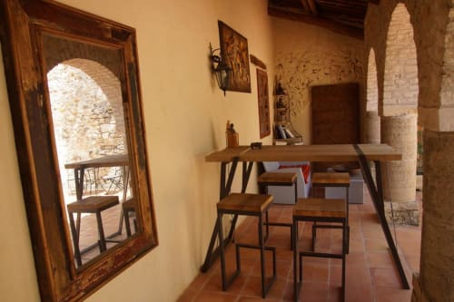 outdoor terrace - bed and breakfast Nîmes
