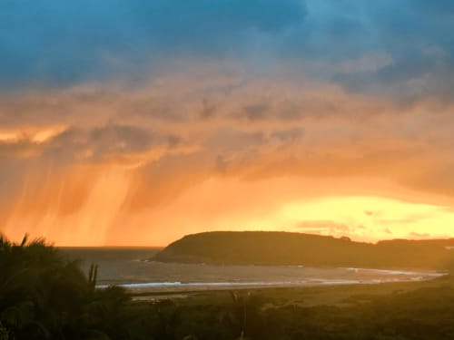 Lever du soleil proche Saint François | Domaine Bonheur Indigo