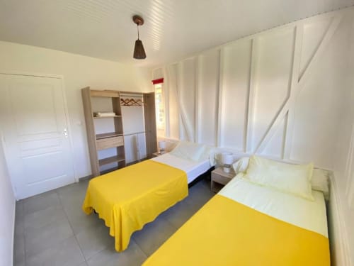 Royal Horizon Guadeloupe - Gîtes 4 places Deshaies - Chambre double