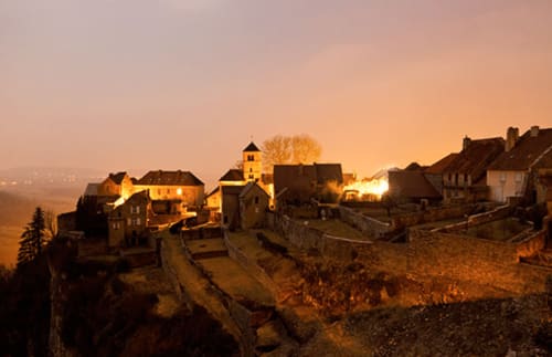 Chateau Chalon in Franche Comté | The Charlemagne Tower