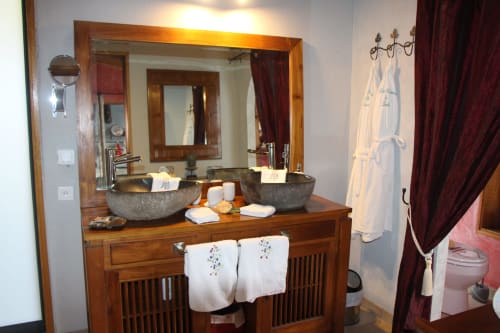 salle d'eau lodge ylang ylang location la liane de jade