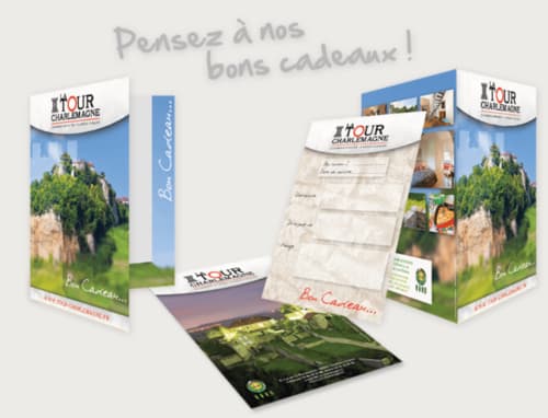 Bons cadeaux de la chambre d'hôtes la Tour Charlemagne | Château Chalon