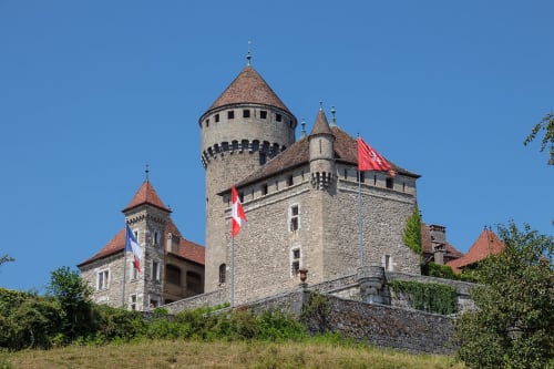 Découvrir la Savoie, Château de Montrottier, gorges du Fier