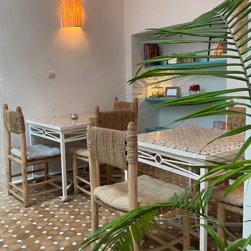 salle de restaurant du riad ajarif 