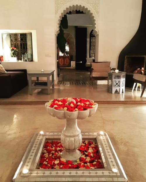 large living room - stay at Riad Tawargit