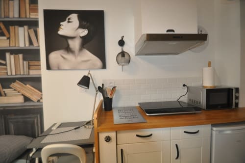 Studio avec cuisine et bureau dans le centre de Grenoble - Résidence Beaublache 