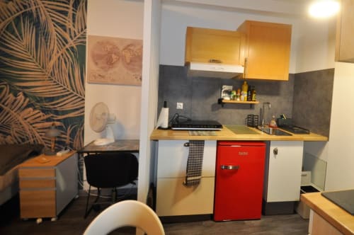 Studio dans le centre avec bureau, cuisine et salle de bain - Résidence Beaublache 