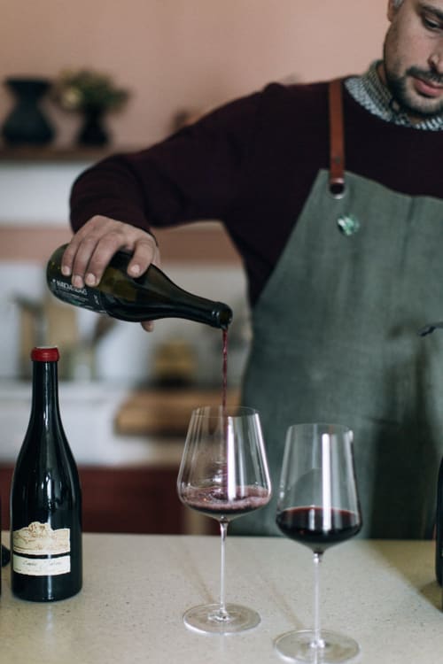 vin rouge - dégustation - Chateau Le Breuil 