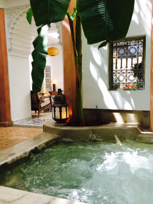 jacuzzi - riad ajarif à marrakech 