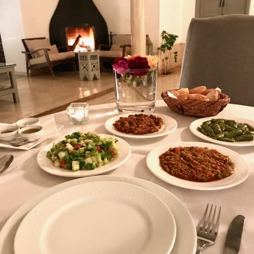 repas et diner au Riad Tawargit - marrakech