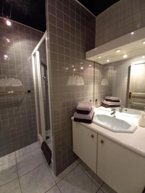salle de bain privée - royal palmeraie Aubagne 