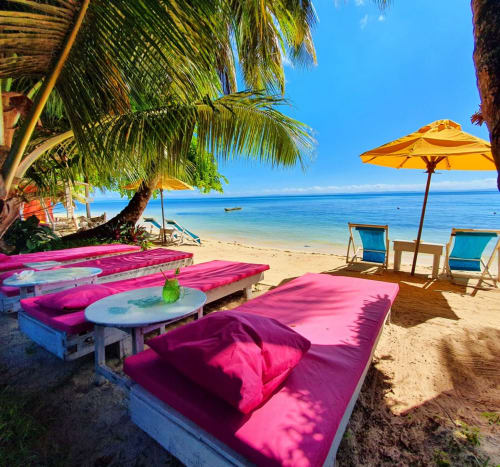 plage  île Sainte Marie Madagascar Ecolodge le Ravoraha