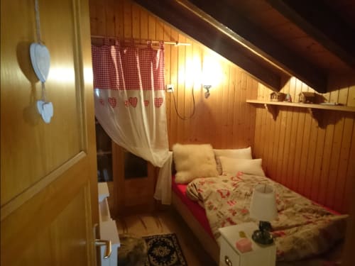chambre cosy du chalet chez Claudine et charles - vacances à Mase