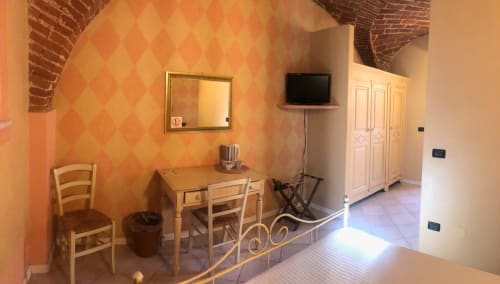 B&B Villa Scati | Melazzo, Piemonte - camera matrimoniale con giardino