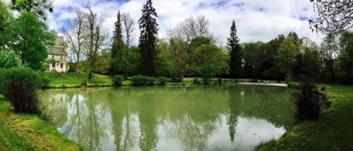 castle with pond - Château de Ré