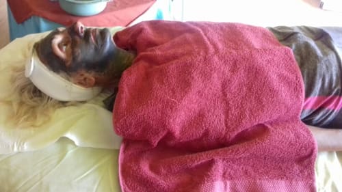 profitez d'un soin relaxant du visage au gîte chante cristal