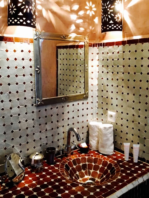 salle de bain privative - Riad Tawargit 