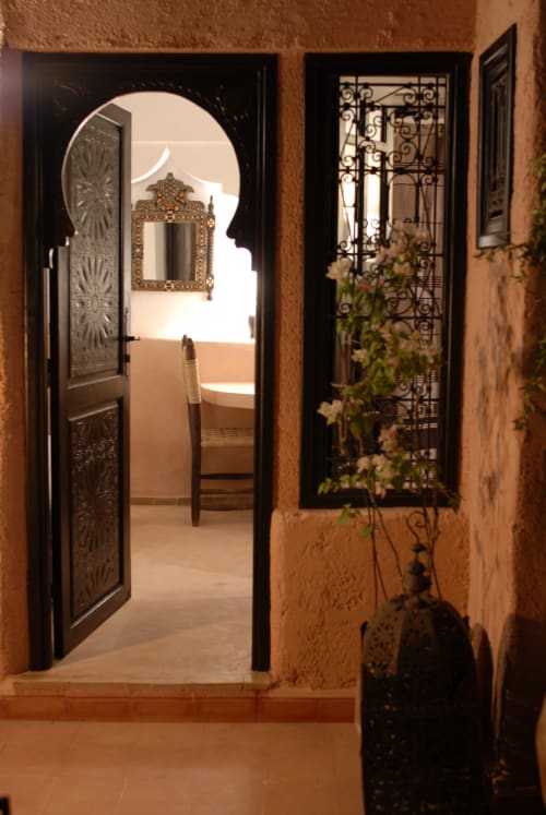 chambre avec patio - marrakech