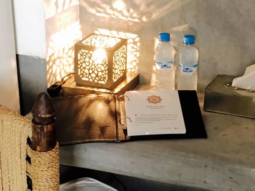 accueil au Riad Tawargit - marrakech