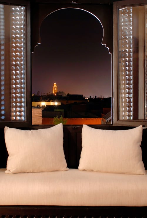 grande suite avec vue sur marrakech 