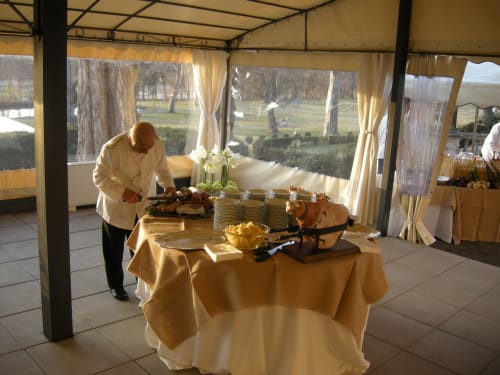 Buffet - Villa Scati B&B e appartamenti | Melazzo, Piemonte - parcheggio, piscina e palestra, massaggi, ristorante, cantine, bar, ricevimenti, matrimoni, eventi 