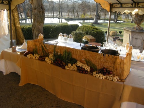 Buffet - Villa Scati B&B e appartamenti | Melazzo, Piemonte - parcheggio, piscina e palestra, massaggi, ristorante, cantine, bar, ricevimenti, matrimoni, eventi 
