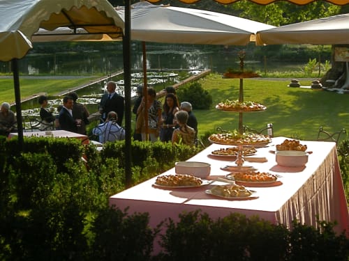 Buffet - Villa Scati B&B e appartamenti | Melazzo, Piemonte - parcheggio, piscina e palestra, massaggi, ristorante, cantine, bar, ricevimenti, matrimoni, eventi 